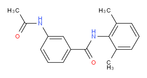 3-acetamido-N-(2,6-dimethylphenyl)benzamide