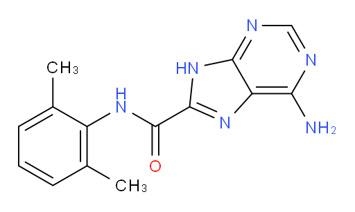 6-amino-N-(2,6-dimethylphenyl)-9H-purine-8-carboxamide