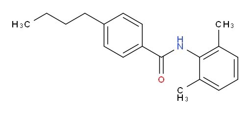 4-butyl-N-(2,6-dimethylphenyl)benzamide