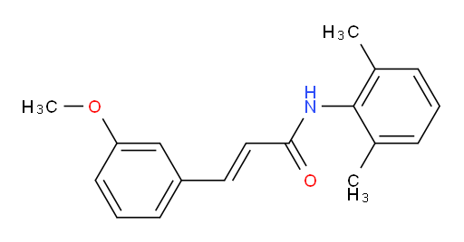 (E)-N-(2,6-dimethylphenyl)-3-(3-methoxyphenyl)acrylamide