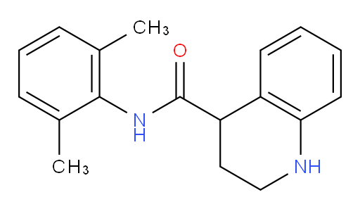 N-(2,6-dimethylphenyl)-1,2,3,4-tetrahydroquinoline-4-carboxamide