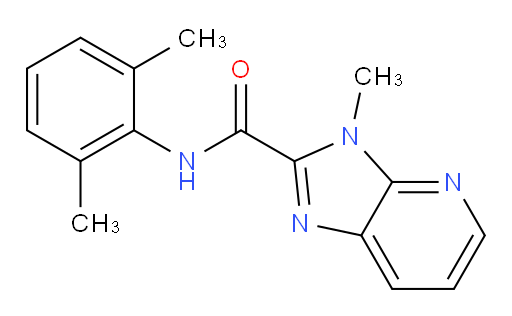 N-(2,6-dimethylphenyl)-3-methyl-3H-imidazo[4,5-b]pyridine-2-carboxamide