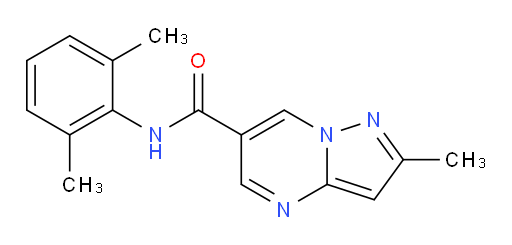 N-(2,6-dimethylphenyl)-2-methylpyrazolo[1,5-a]pyrimidine-6-carboxamide