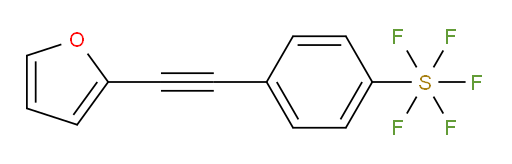 4-(furan-2-ylethynyl)(pentafluoromercapto)benzene