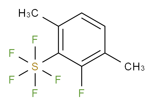 2-fluoro-3,6-dimethyl(pentafluoromercapto)benzene