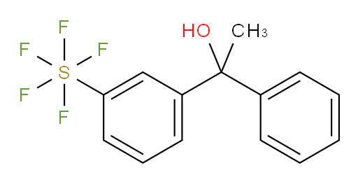 1-(3-(pentafluoromercapto)phenyl)-1-phenylethanol