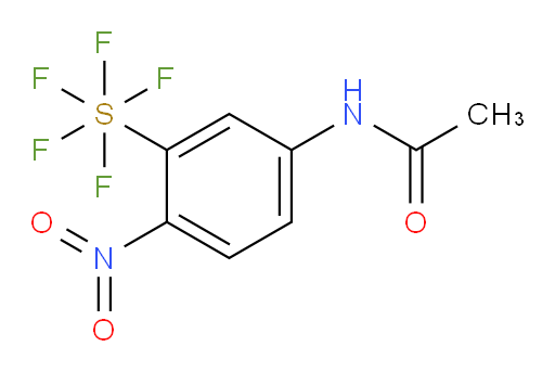 [5-(acetylamino)-2-nitrophenyl]sulfur pentafluoride