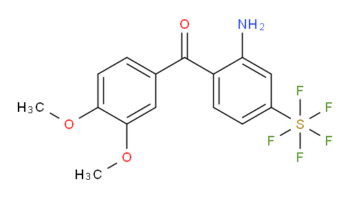 [3-Amino-4-(3,4-dimethoxybenzoyl)phenyl]sulfur pentafluoride