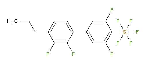 2',3,3',5-tetrafluoro-4'-propyl-biphenyl-4-ylsulfur pentafluoride