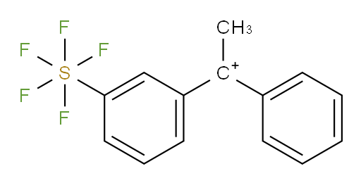1-(3-(pentafluoromercapto)phenyl)-1-phenylethan-1-ylium