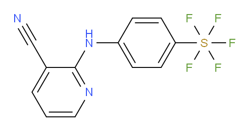 [4-[(3-Cyano-2-pyridinyl)amino]phenyl]sulfur pentafluoride