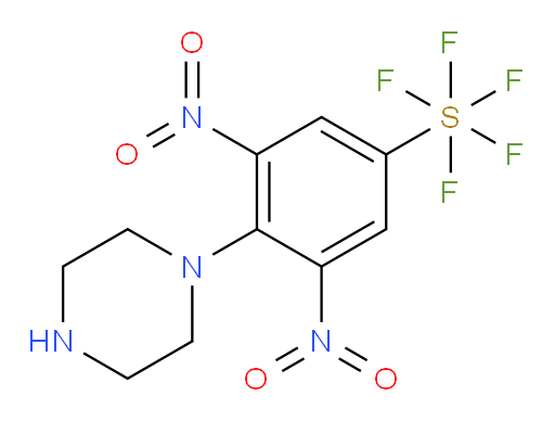 [3,5-dinitro-4-(1-piperazinyl)phenyl]sulfur pentafluoride