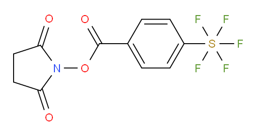 2,5-dioxopyrrolidin-1-yl 4-(pentafluoromercapto)benzoate