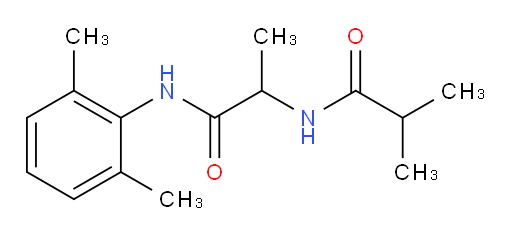 N-(2,6-dimethylphenyl)-2-isobutyramidopropanamide