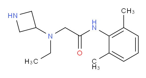 2-(azetidin-3-yl(ethyl)amino)-N-(2,6-dimethylphenyl)acetamide