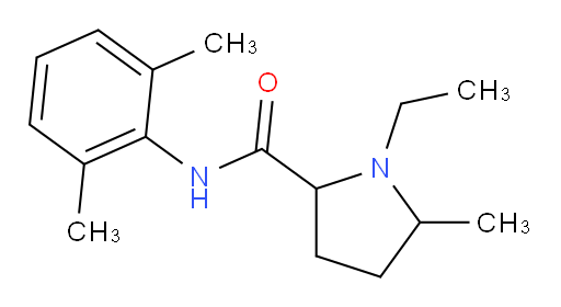 N-(2,6-dimethylphenyl)-1-ethyl-5-methylpyrrolidine-2-carboxamide