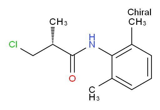 (R)-3-chloro-N-(2,6-dimethylphenyl)-2-methylpropanamide