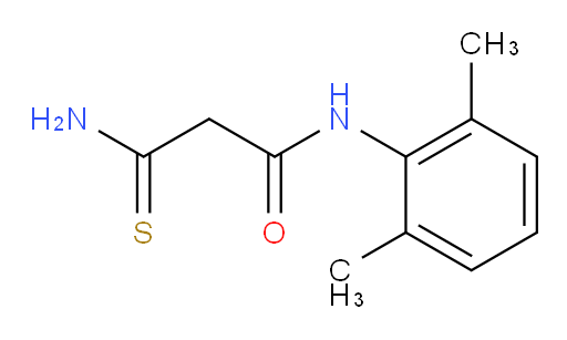 3-amino-N-(2,6-dimethylphenyl)-3-thioxopropanamide