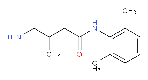 4-amino-N-(2,6-dimethylphenyl)-3-methylbutanamide