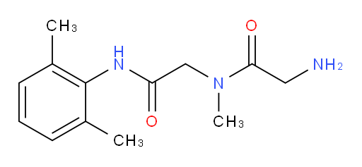 2-amino-N-(2-((2,6-dimethylphenyl)amino)-2-oxoethyl)-N-methylacetamide