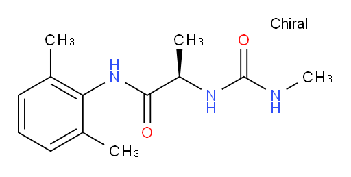 (R)-N-(2,6-dimethylphenyl)-2-(3-methylureido)propanamide