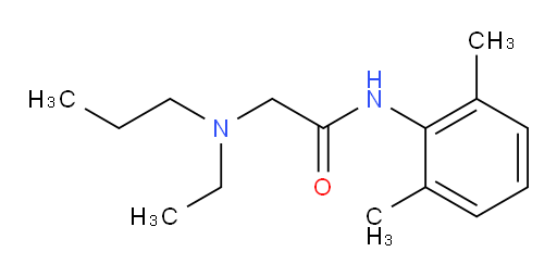 N-(2,6-dimethylphenyl)-2-(ethyl(propyl)amino)acetamide