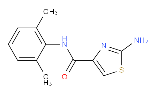 2-amino-N-(2,6-dimethylphenyl)thiazole-4-carboxamide