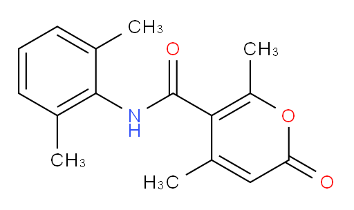 N-(2,6-dimethylphenyl)-4,6-dimethyl-2-oxo-2H-pyran-5-carboxamide