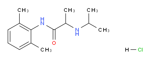 N-(2,6-dimethylphenyl)-2-(isopropylamino)propanamide hydrochloride