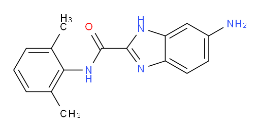 6-amino-N-(2,6-dimethylphenyl)-1H-benzo[d]imidazole-2-carboxamide