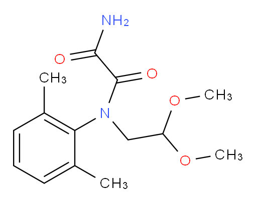 N1-(2,2-dimethoxyethyl)-N1-(2,6-dimethylphenyl)oxalamide