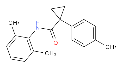 N-(2,6-dimethylphenyl)-1-(p-tolyl)cyclopropanecarboxamide
