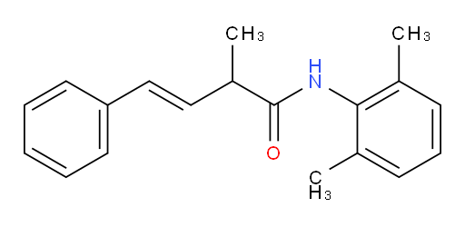 (E)-N-(2,6-dimethylphenyl)-2-methyl-4-phenylbut-3-enamide