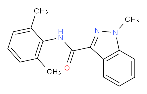 N-(2,6-dimethylphenyl)-1-methyl-1H-indazole-3-carboxamide
