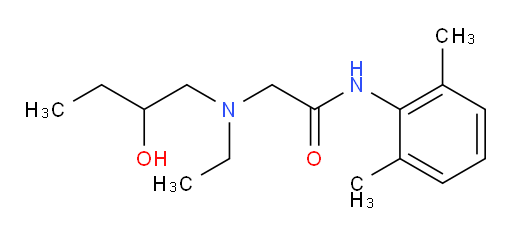 N-(2,6-dimethylphenyl)-2-(ethyl(2-hydroxybutyl)amino)acetamide