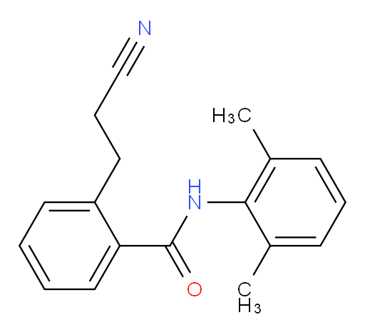 2-(2-cyanoethyl)-N-(2,6-dimethylphenyl)benzamide