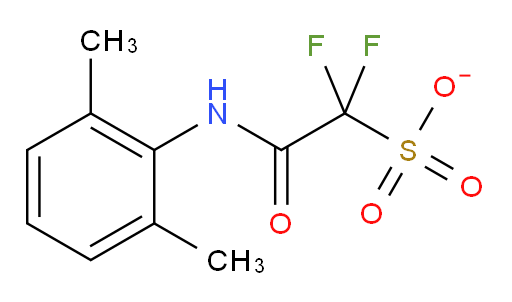 2-((2,6-dimethylphenyl)amino)-1,1-difluoro-2-oxoethanesulfonate