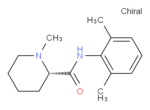 (S)-N-(2,6-dimethylphenyl)-1-methylpiperidine-2-carboxamide