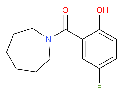 azepan-1-yl(5-fluoro-2-hydroxyphenyl)methanone