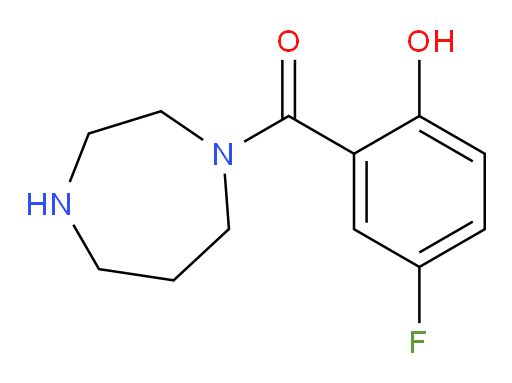 (1,4-diazepan-1-yl)(5-fluoro-2-hydroxyphenyl)methanone