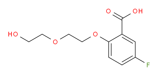 5-fluoro-2-(2-(2-hydroxyethoxy)ethoxy)benzoic acid