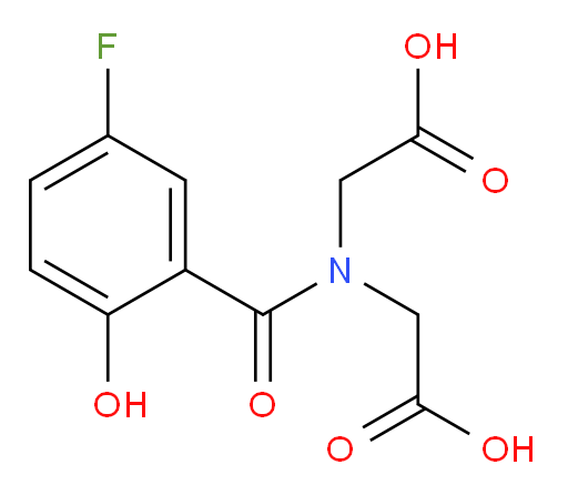 2,2'-((5-fluoro-2-hydroxybenzoyl)azanediyl)diacetic acid