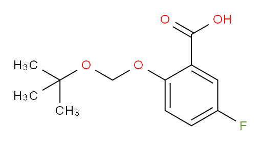 2-(tert-butoxymethoxy)-5-fluorobenzoic acid