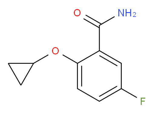 2-cyclopropoxy-5-fluorobenzamide