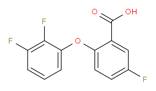 2-(2,3-difluorophenoxy)-5-fluorobenzoic acid