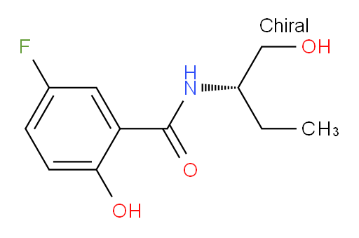 (S)-5-fluoro-2-hydroxy-N-(1-hydroxybutan-2-yl)benzamide