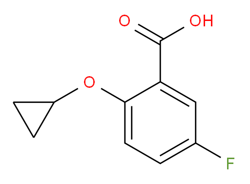 2-cyclopropoxy-5-fluorobenzoic acid
