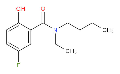 N-butyl-N-ethyl-5-fluoro-2-hydroxybenzamide