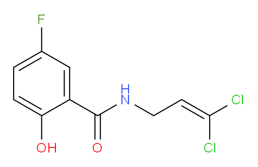 N-(3,3-dichloroallyl)-5-fluoro-2-hydroxybenzamide