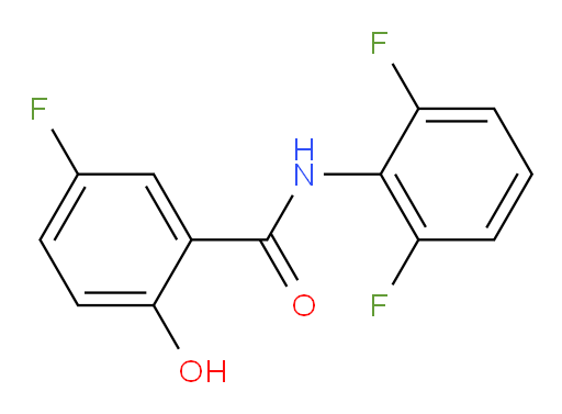 N-(2,6-difluorophenyl)-5-fluoro-2-hydroxybenzamide
